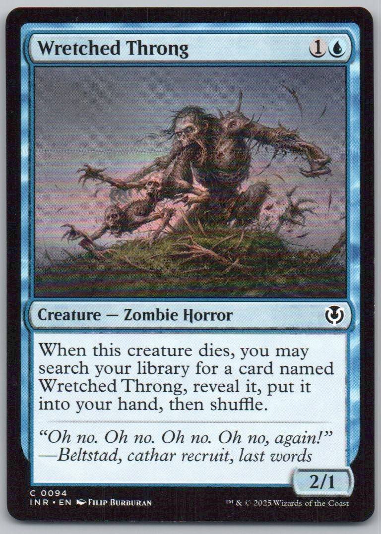Wretched Throng 94 0 Creature Card - Innistrad Remastered