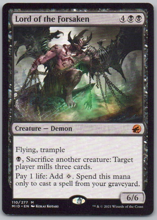Lord of the Forsaken 110 Normal Creature Card - Innistrad: Midnight Hunt
