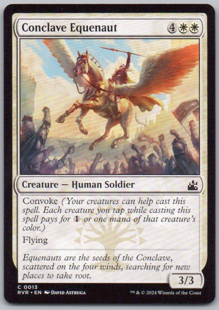 Conclave Equenaut 13 Normal Creature Card - Ravnica Remastered