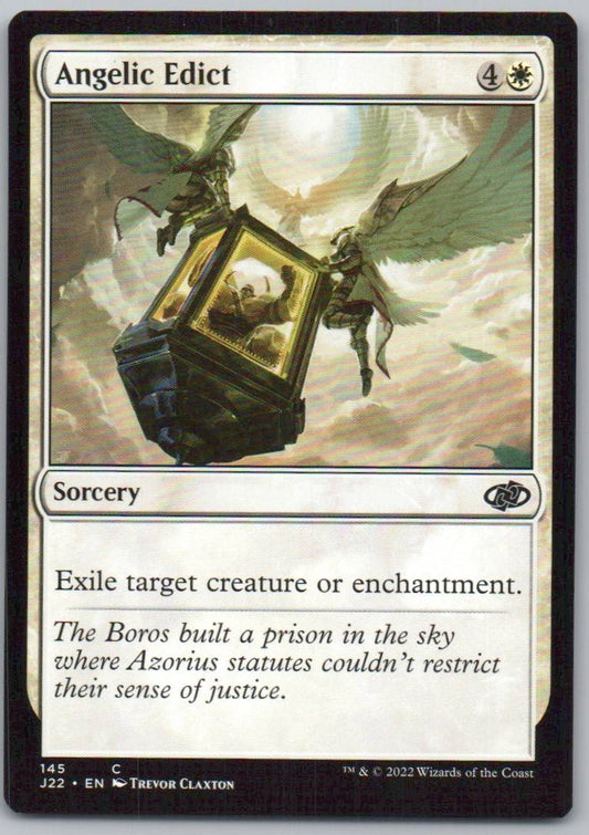 Angelic Edict 145 0 Sorcery Card - Jumpstart 2022