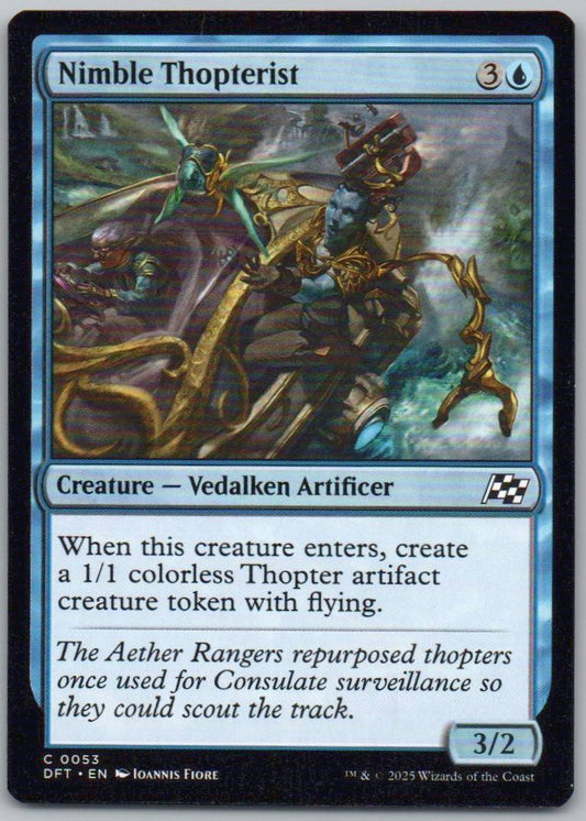 Nimble Thopterist 53 Normal Creature Card - Aetherdrift