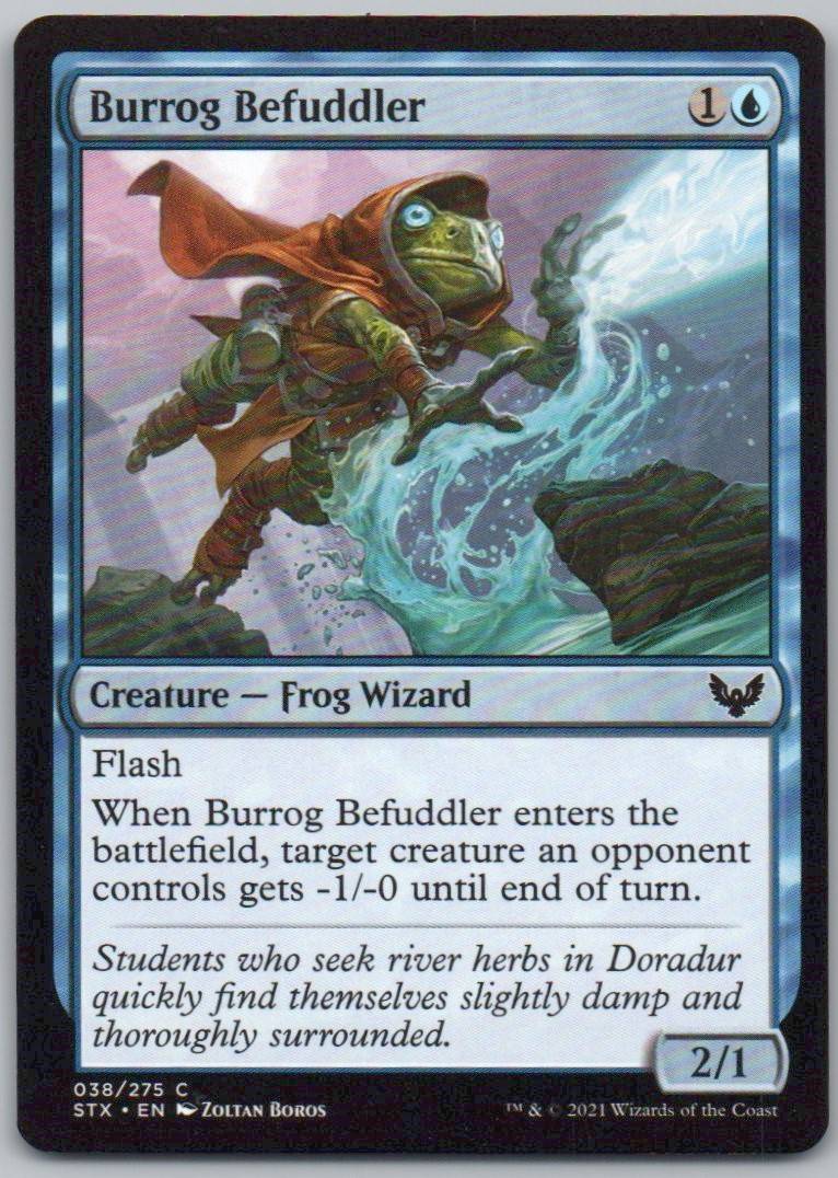 Burrog Befuddler 38 Normal Creature Card - Strixhaven: School of Mages
