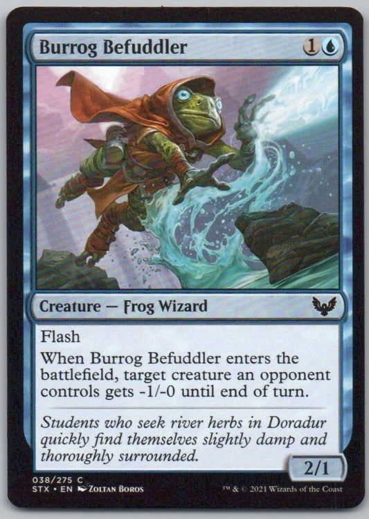 Burrog Befuddler 38 Normal Creature Card - Strixhaven: School of Mages