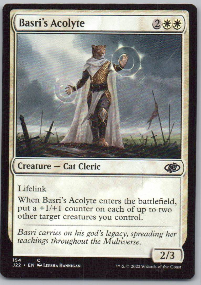 Basri's Acolyte 154 0 Creature Card - Jumpstart 2022