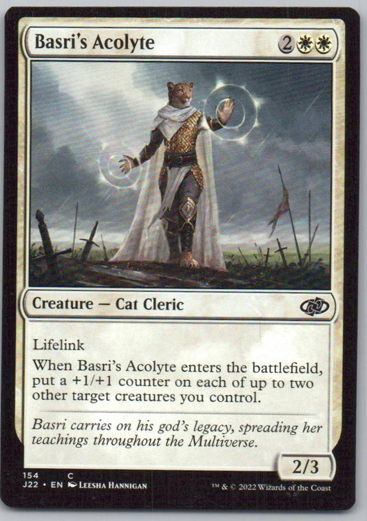 Basri's Acolyte 154 0 Creature Card - Jumpstart 2022