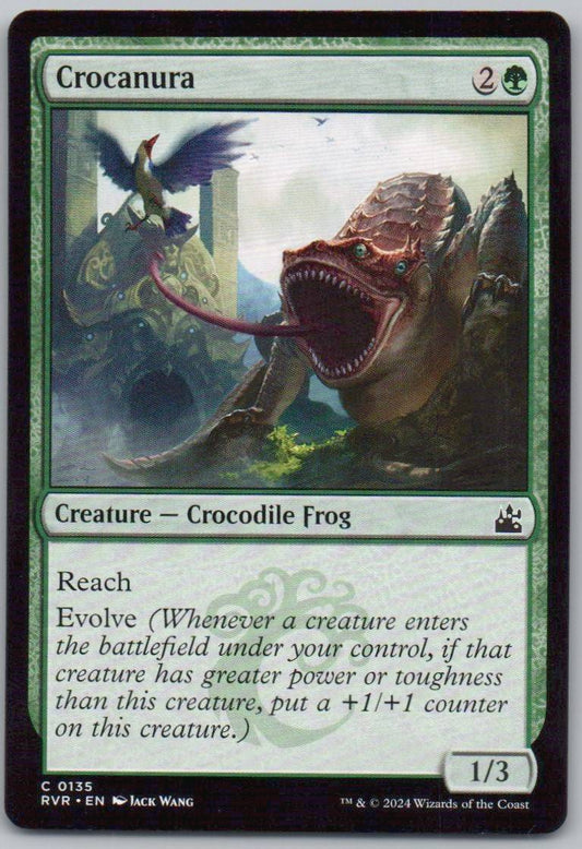 Crocanura 135 Normal Creature Card - Ravnica Remastered