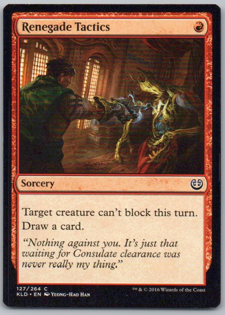 Renegade Tactics 127 Normal Sorcery Card - Kaladesh