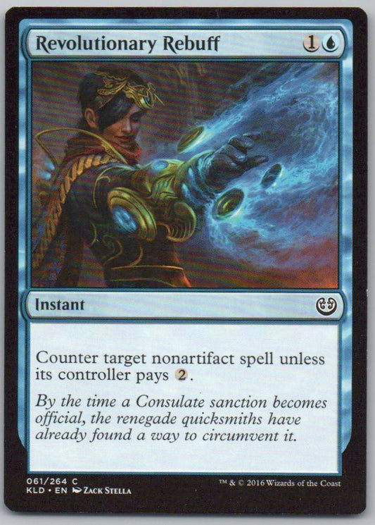 Revolutionary Rebuff 61 Normal Instant Card - Kaladesh