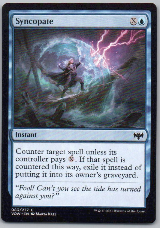 Syncopate 83 Normal Instant Card - Innistrad: Crimson Vow