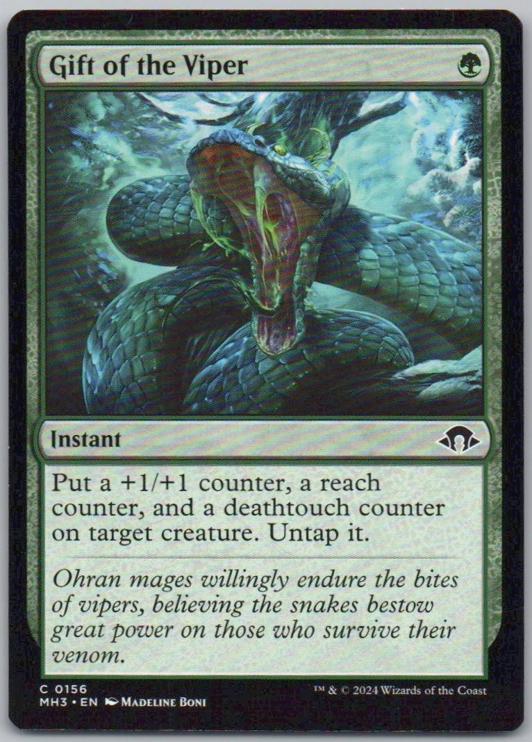 Gift of the Viper 156 0 Instant Card - Modern Horizons 3