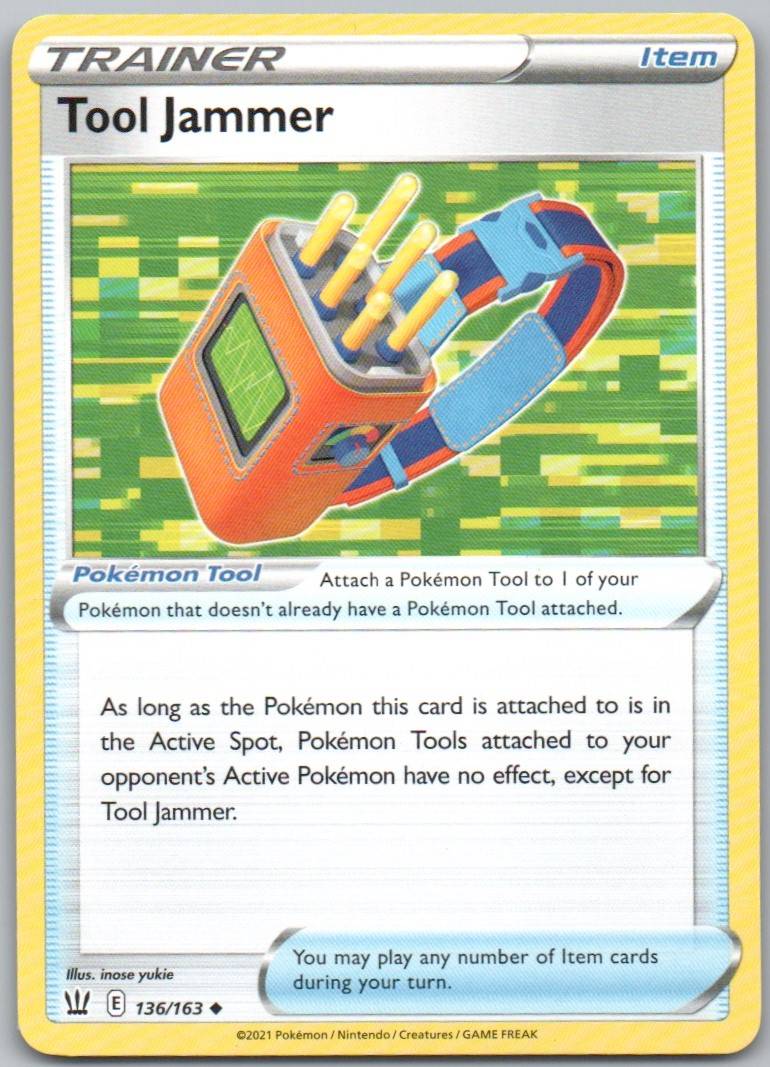Tool Jammer 136 Normal Trainer Card - Battle Styles