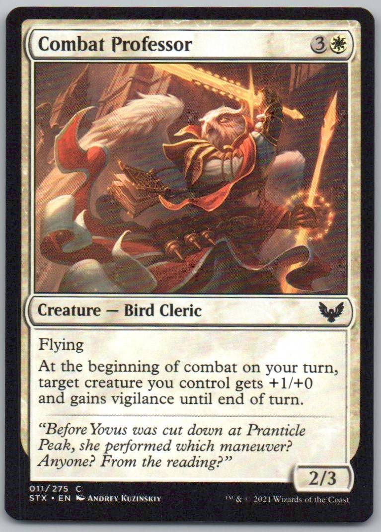 Combat Professor 11 Normal Creature Card - Strixhaven: School of Mages