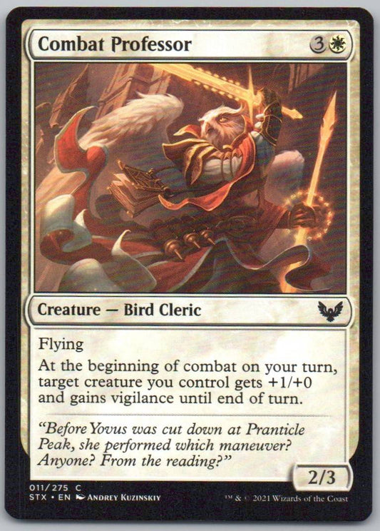 Combat Professor 11 Normal Creature Card - Strixhaven: School of Mages