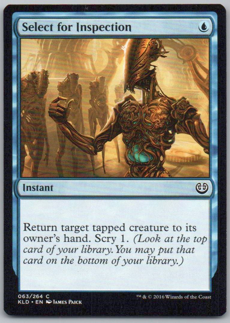 Select for Inspection 63 Normal Instant Card - Kaladesh