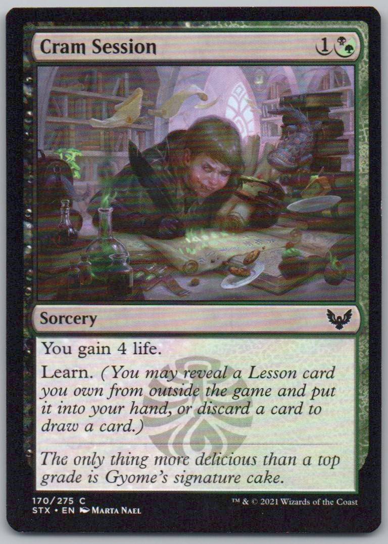Cram Session 170 Normal Sorcery Card - Strixhaven: School of Mages