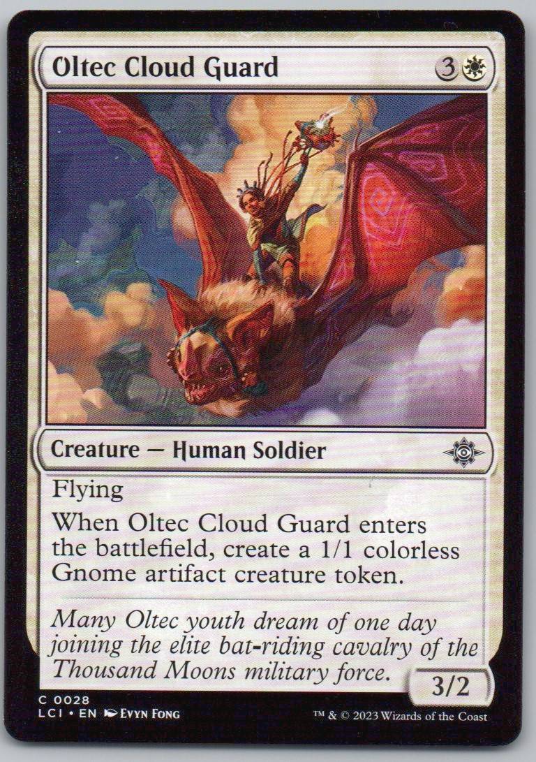 Oltec Cloud Guard 28 0 Creature Card - The Lost Caverns of Ixalan