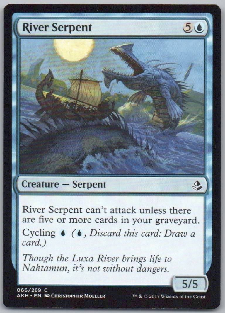 River Serpent 66 Normal Creature Card - Amonkhet