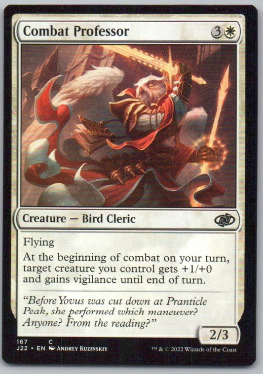Combat Professor 167 0 Creature Card - Jumpstart 2022