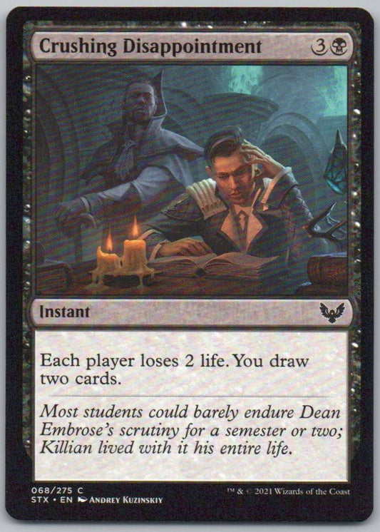 Crushing Disappointment 68 Normal Instant Card - Strixhaven: School of Mages