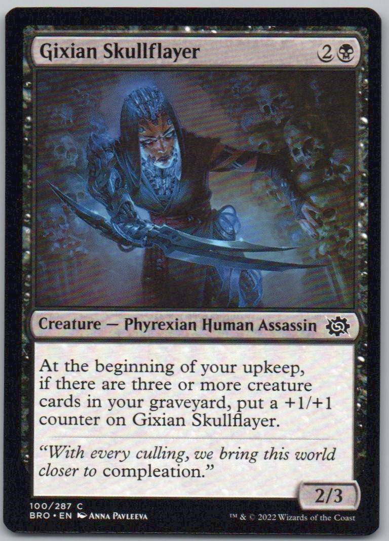 Gixian Skullflayer 100 Normal Creature Card - The Brothers' War