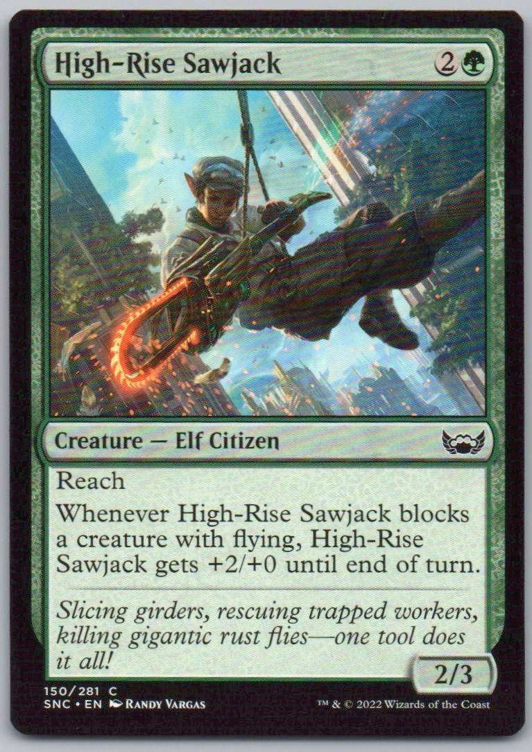 High-Rise Sawjack 150 Normal Creature Card - Streets of New Capenna