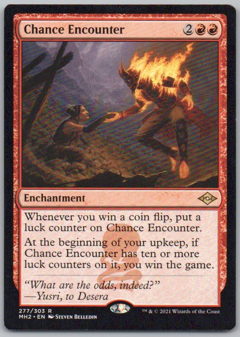 Chance Encounter 277 Normal Enchantment Card - Modern Horizons 2
