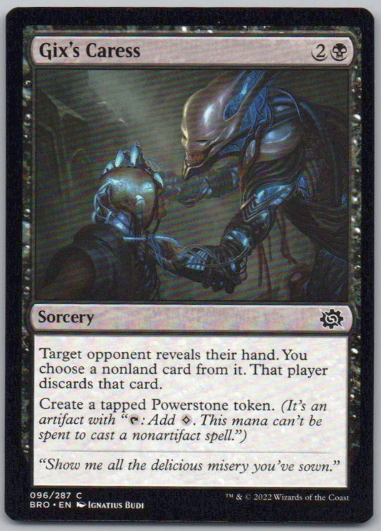 Gix's Caress 96 Normal Sorcery Card - The Brothers' War