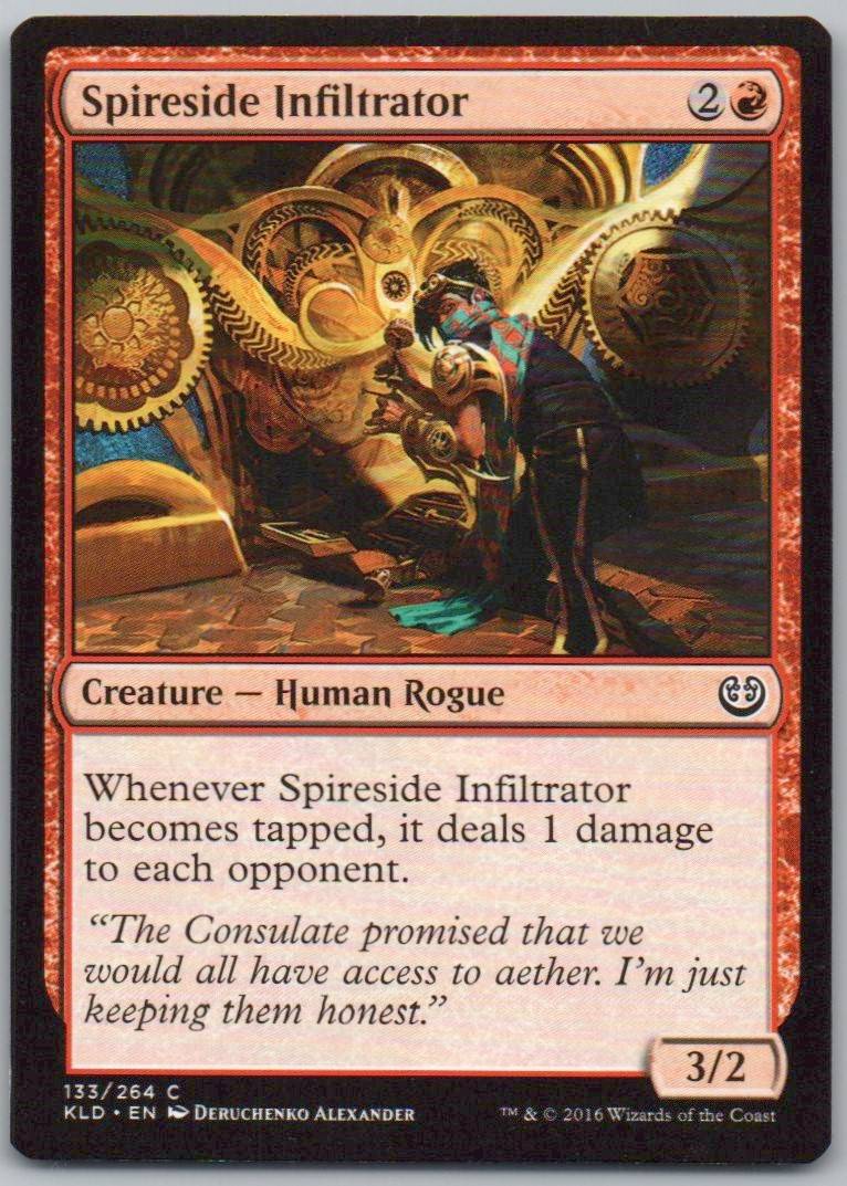 Spireside Infiltrator 133 Normal Creature Card - Kaladesh