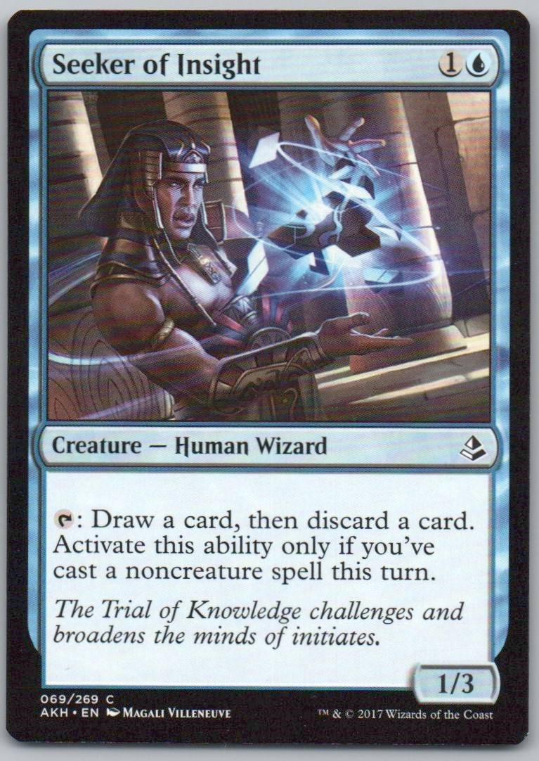 Seeker of Insight 69 Normal Creature Card - Amonkhet