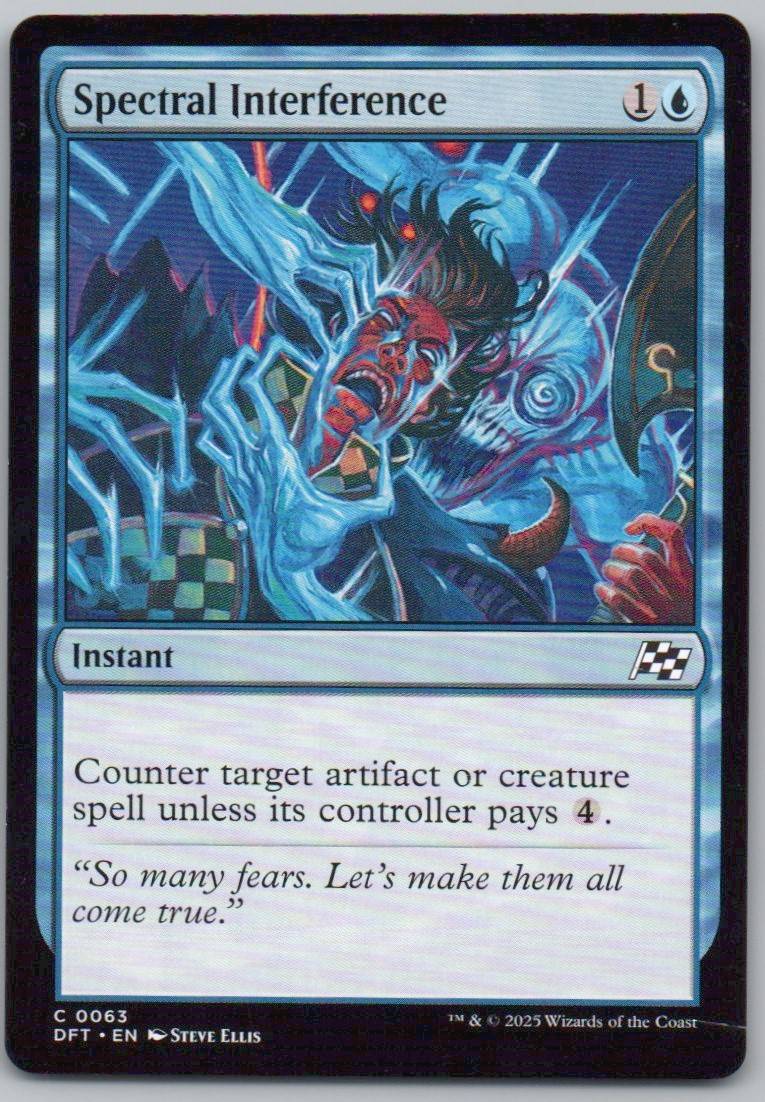 Spectral Interference 63 Normal Instant Card - Aetherdrift