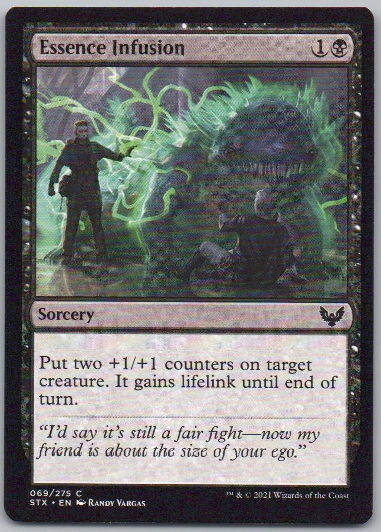 Essence Infusion 69 Normal Sorcery Card - Strixhaven: School of Mages