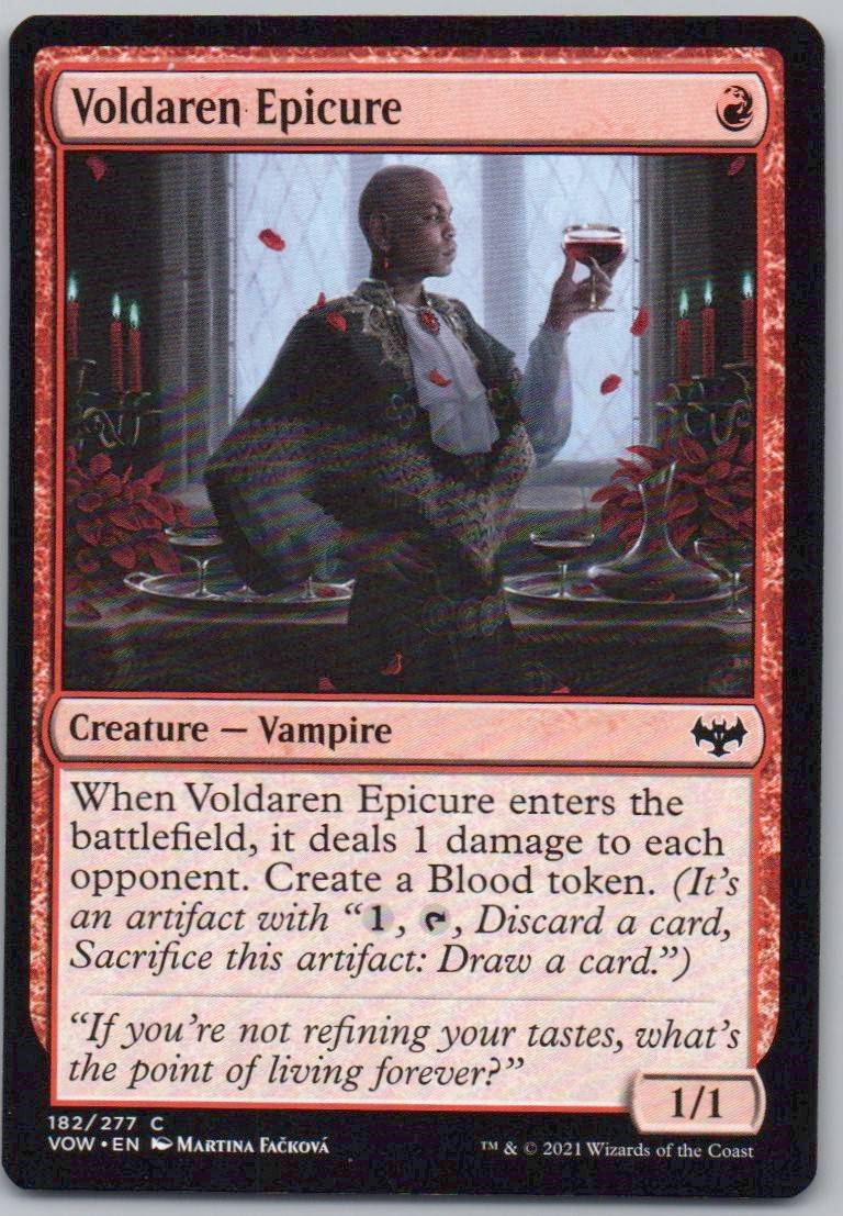 Voldaren Epicure 182/277 Normal Creature Card - The List Reprints