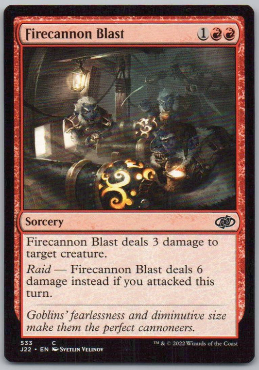Firecannon Blast 533 0 Sorcery Card - Jumpstart 2022