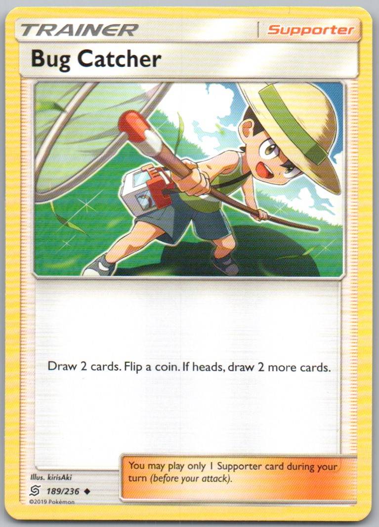 Bug Catcher 189 Normal Trainer Card - Unified Minds