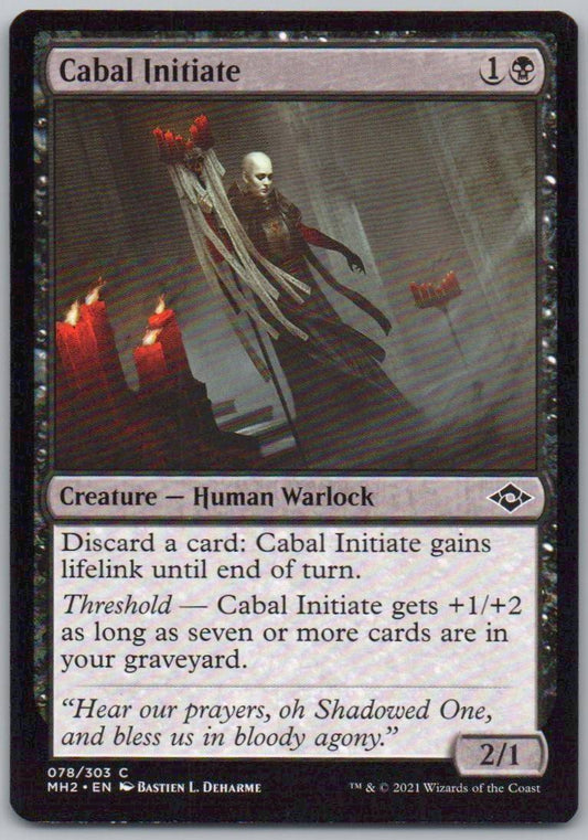 Cabal Initiate 78 0 Creature Card - Modern Horizons 2