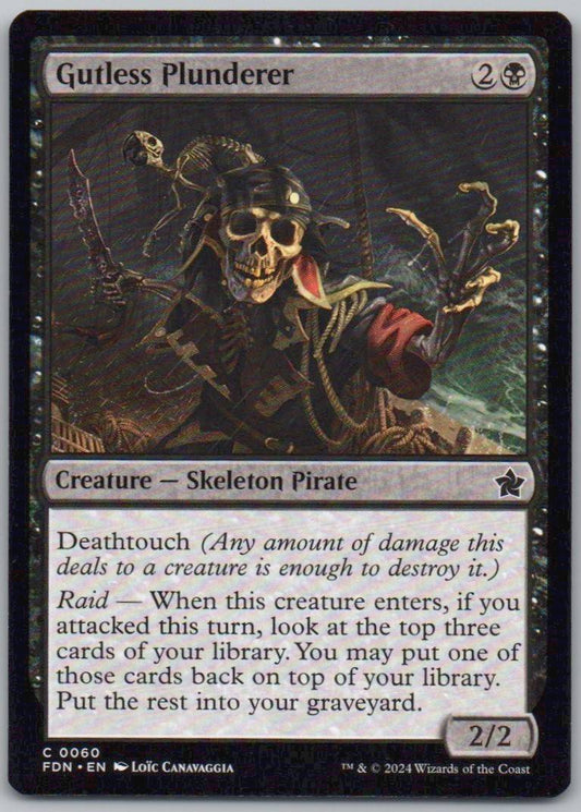 Gutless Plunderer 60 Normal Creature Card - Foundations