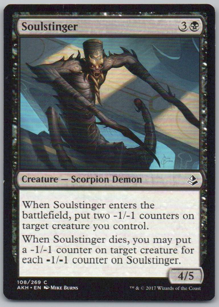 Soulstinger 108 Normal Creature Card - Amonkhet