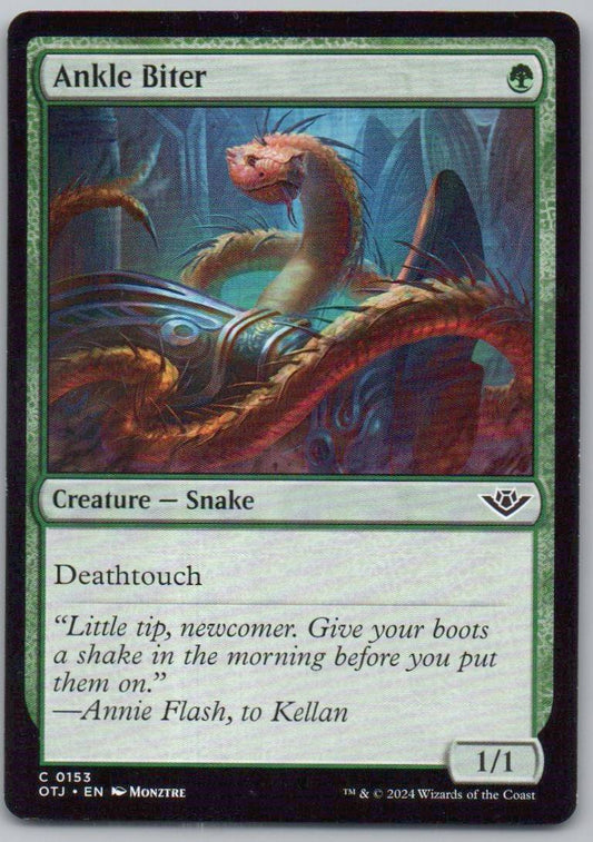 Ankle Biter 153 Normal Creature Card - Outlaws of Thunder Junction