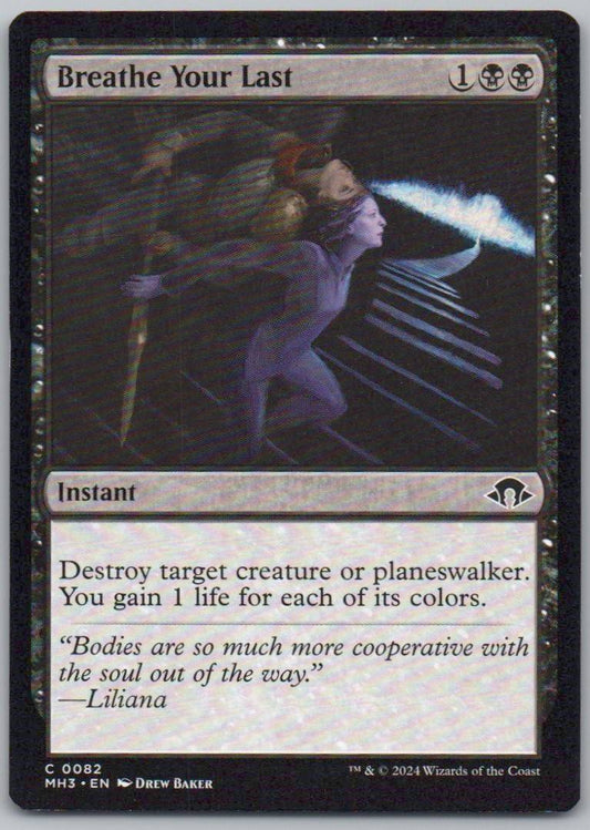 Breathe Your Last 82 0 Instant Card - Modern Horizons 3