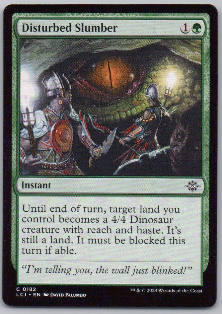 Disturbed Slumber 182 0 Instant Card - The Lost Caverns of Ixalan
