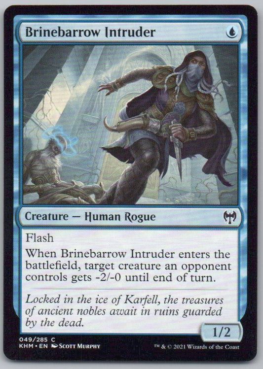 Brinebarrow Intruder 49 Normal Creature Card - Kaldheim