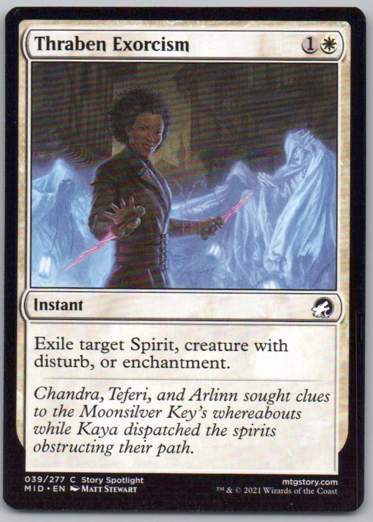 Thraben Exorcism 39 Normal Instant Card - Innistrad: Midnight Hunt