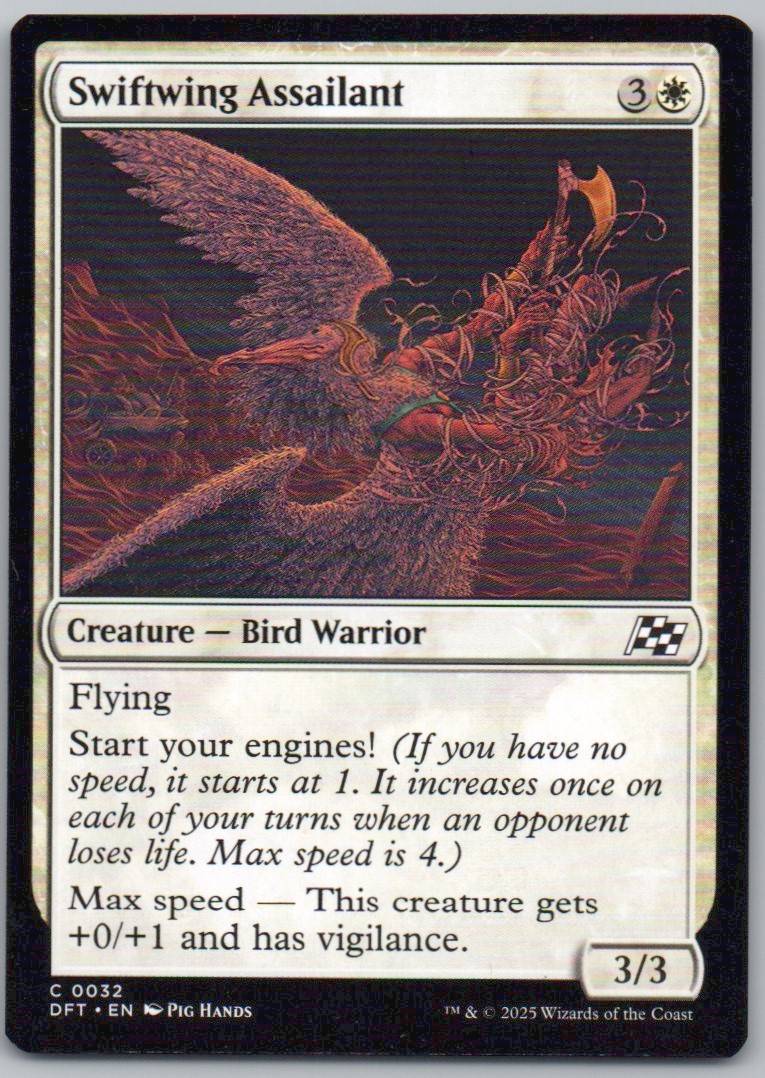 Swiftwing Assailant 32 Normal Creature Card - Aetherdrift