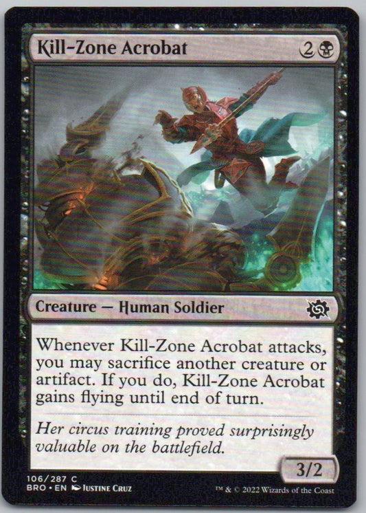 Kill-Zone Acrobat 106 Normal Creature Card - The Brothers' War