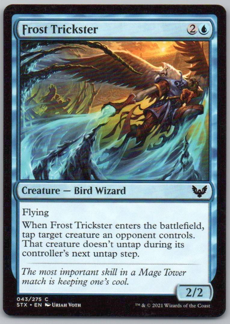 Frost Trickster 43 Normal Creature Card - Strixhaven: School of Mages