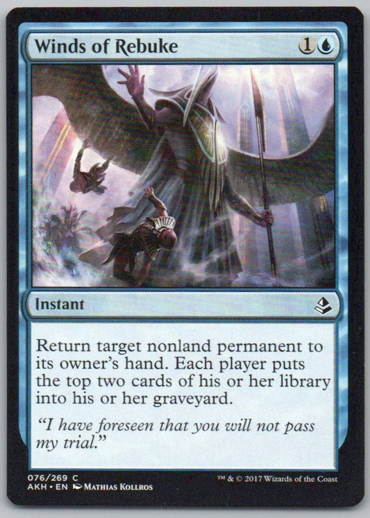 Winds of Rebuke 76 Normal Instant Card - Amonkhet