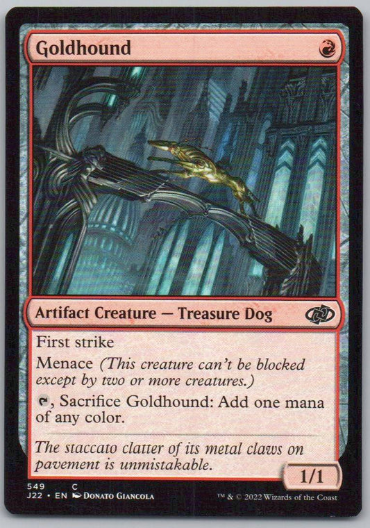 Goldhound 549 0 Artifact Card - Jumpstart 2022