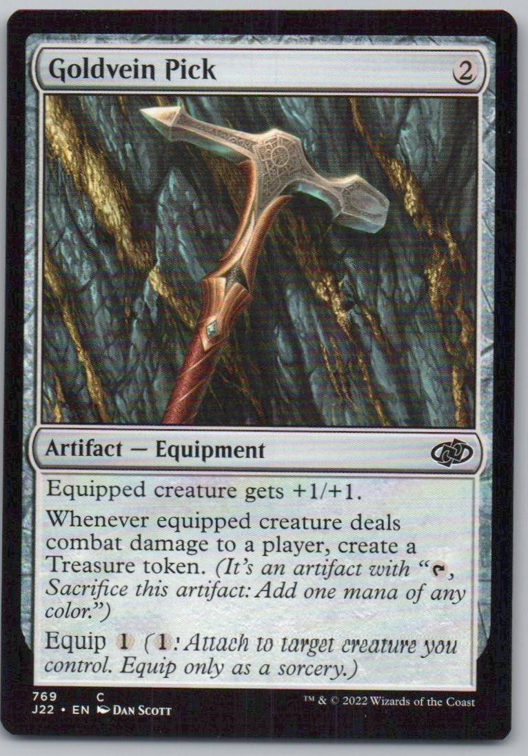 Goldvein Pick 769 0 Artifact Card - Jumpstart 2022