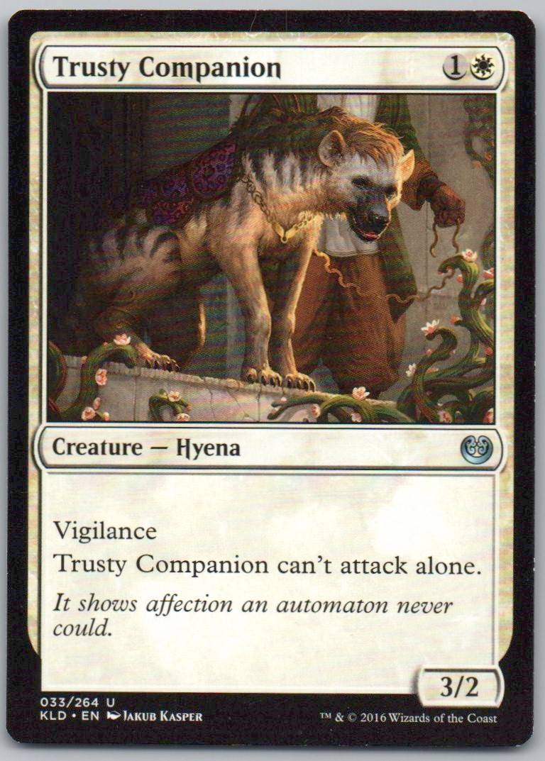 Trusty Companion 33 Normal Creature Card - Kaladesh