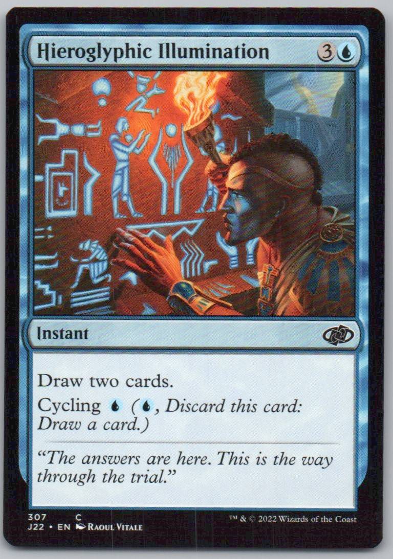 Hieroglyphic Illumination 307 0 Instant Card - Jumpstart 2022